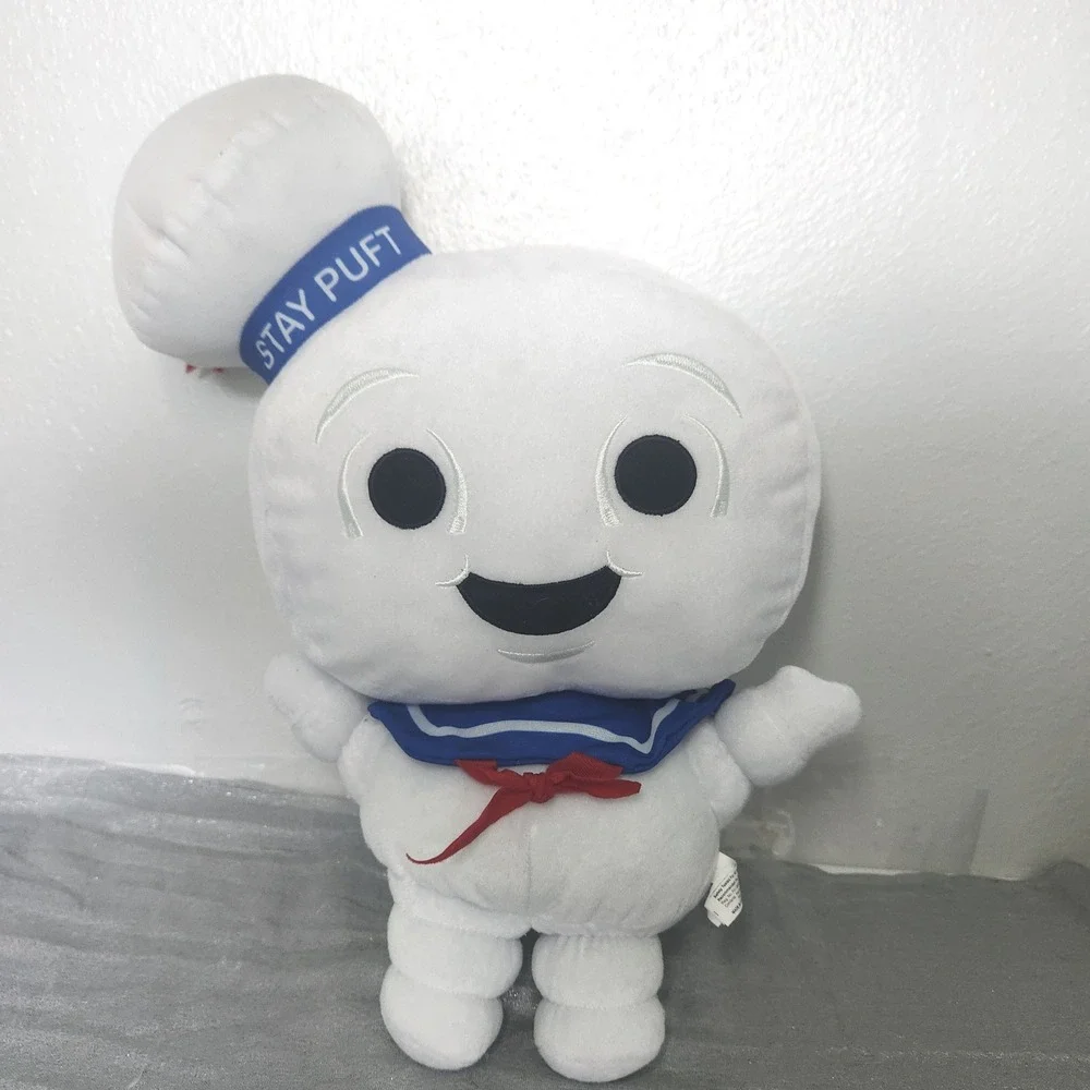 Ghostbusters Stay Puft Marshmallow Man Plush Toy Factory 2022 White Sailor Hat
